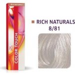 Wella Color Touch Rich Naturals barva 8/81 60 ml – Hledejceny.cz