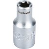 Příslušenství ke gola sadě FORTUM Klíč nástrčný vnitřní TORX, 1/4', E6, L 25mm, 61CrV5, 4701706