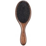 Sibel Decopad oválný dřevěný kartáč na vlasy s kančími a nylonovými štětinami 8470122 24 x 8 cm – Zboží Dáma