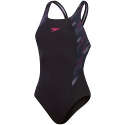 Speedo HyperBoom Splice Muscleback black electric pink