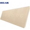 Vypínač Welaik ivory cream A39222L1