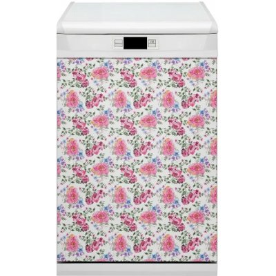 Magnet na myčku Roses vintage style 45x70 cm – Hledejceny.cz
