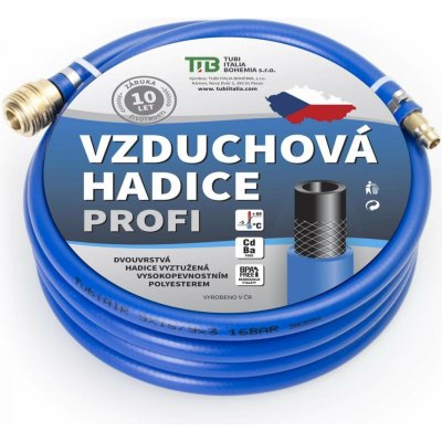 TUBI Vzduchová hadice modrá s koncovkami 9x15 mm, 10 m | Zboží Auto