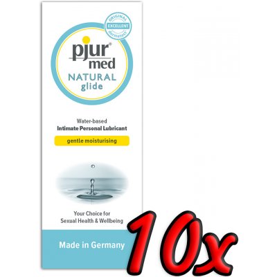 Pjur Med Natural glide 10 pack 2 ml – Zbozi.Blesk.cz