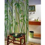 SPIRELLA Sprchový závěs BAMBUS green TXT 180 x 200 cm – Hledejceny.cz