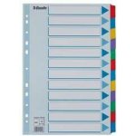 Zesílené kartonové rozlišovače Esselte Mylar, A4, Mix barev – Hledejceny.cz
