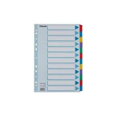 Zesílené kartonové rozlišovače Esselte Mylar, A4, Mix barev – Hledejceny.cz
