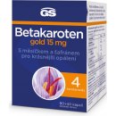 GS Betakaroten gold 15 mg 2 × 120 kapslí