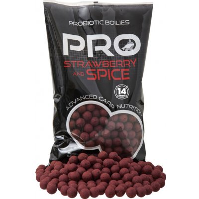 Starbaits Boilie Pro Strawberry Spice 800 g 20 mm – Hledejceny.cz
