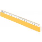 Metrie Scholar-W20SG Dřevěné pravítko tmavěžluté 20 cm – Zboží Živě