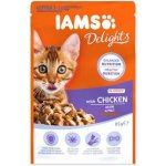 Iams Cat Senior Kuře v omáčce 85 g – Hledejceny.cz