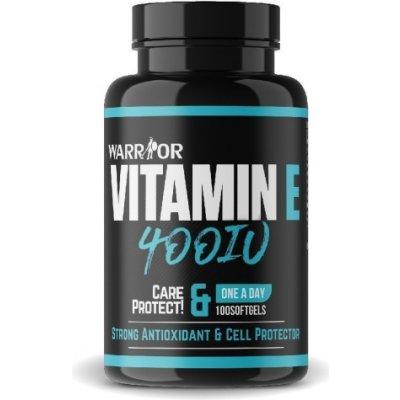 Warrior Vitamin E 400IU 100 softgel – Hledejceny.cz