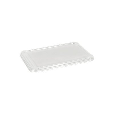 ECOFOL Plastové víčko PET hranaté pro misky 275x175 mm 1600/2000/2400 ml transparentní krt/175 ks – Hledejceny.cz