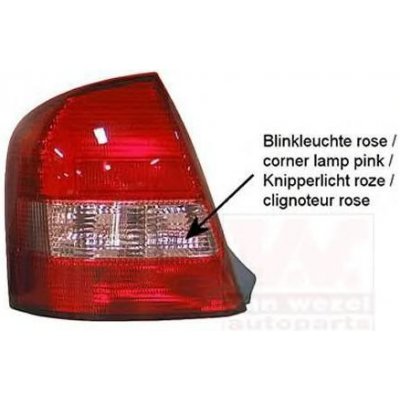 VAN WEZEL Zadní světlo VAW 2733931 – Hledejceny.cz