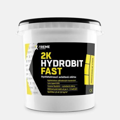 Den Braven 2K Hydrobit Fast – Rychletuhnoucí asfaltová stěrka 30kg – Sleviste.cz