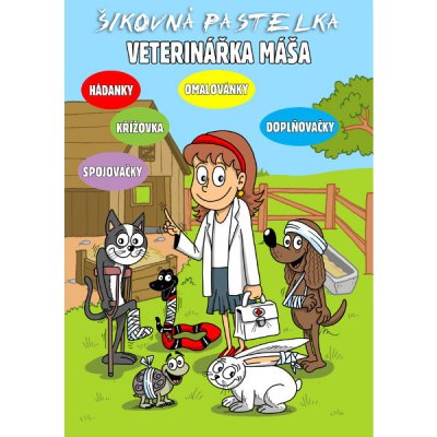 Mičánek Šikovná pastelka Veterinářka Máša 938552 – Zboží Mobilmania