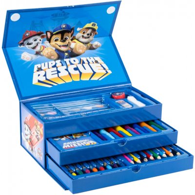 Cerda Malířská kreativní sada TLAPKOVÁ PATROLA v kufříku modrá – Hledejceny.cz