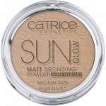 Catrice Sun Glow Matt Bronzing Powder Bronzující pudr 30 Medium Bronze 9,5 g – Zboží Mobilmania