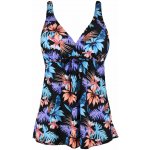 Summer tankiny pro plnoštíhlé S136-20 petrolejová – Zbozi.Blesk.cz