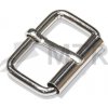 MTR Sedlářská přezka s rolnou, svařovaná Niklovaná Varianta: Sedlářská přezka s rolnou, svařovaná 15x2,6x11mm Ni