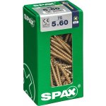 Spax Yellox Univerzální vrut, ø 5 × 60 mm, PZ2, zápustná hlava, 75 ks 4081020500607 – Hledejceny.cz