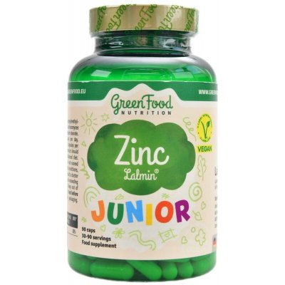 GreenFood Junior Zinc Lalmin 90 kapslí – Hledejceny.cz