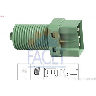 Spínač brzdového světla FACET 7.1131 | Zboží Auto