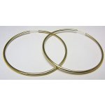 Klenoty Budín dámské obrovské velké zlaté kruhy H410 – Zboží Dáma