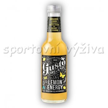 Gusto Organic Lemon Energy 250 ml