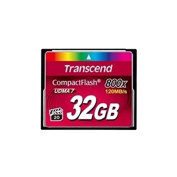 Transcend CompactFlash 32 GB Premium TS32GCF800