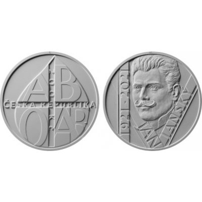 ČNB Stříbrná mince 200 Kč Jan Janský 2021 Standard 1 oz – Hledejceny.cz