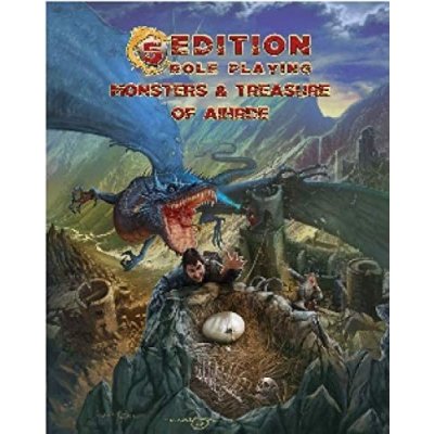 Troll Lord Games 5th Edition Role Playing Monsters & Treasure of Aihrde