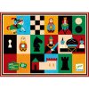 Šachy Malované šachy šachy a dáma v kufříku