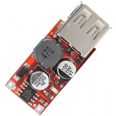 Měnič napětí HW-676 (step-down) s USB, 15W (5V–36V na 5V 3A) – Hledejceny.cz
