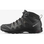 Salomon X Braze Mid Gtx pánská trekingová obuv Goretex membrána černá – Zboží Mobilmania