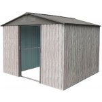 BestBerg ZDB-7SD 7,2 m² 301 x 238 x 214 cm bílé dřevo / šedá – Hledejceny.cz