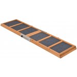 Vidaxl Rampa pro psy zelená 120 x 30 cm masivní jedlové dřevo – Hledejceny.cz