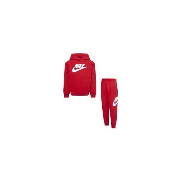 Dětská tepláková a sportovní souprava Nike club fleece set 86L135-U10 červená