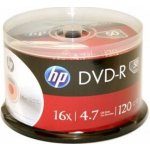 HP DVD-R 4,7GB 16x, bulk, 50ks (DME00070-3) – Hledejceny.cz