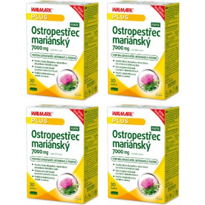 Walmark Ostropestřec mariánský 7000 mg Mega Detox 120 tablet – Hledejceny.cz