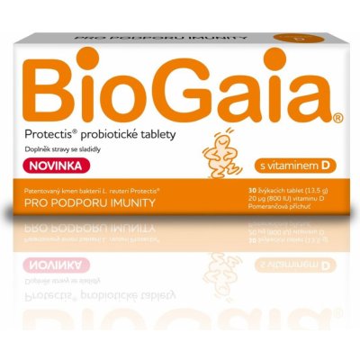 Biogaia Protectis® s vitaminem D 30 tablet
