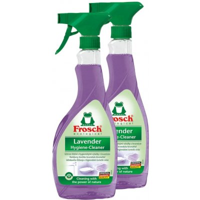 Frosch Eko sprej hygienický čistič Levandule 2 x 500 ml – Zboží Mobilmania