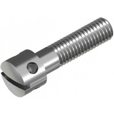 Šroub s drážkou a dírami DIN 404 plombovací M3x12 DIN 404 ZB – Hledejceny.cz