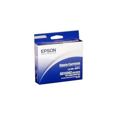 Epson černá páska (ribbon black), S015262, pro jehličkovou tiskárnu Epson LQ 670/680/680Pro