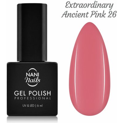 NANI gel lak Extraordinary Ancient Pink 6 ml – Sleviste.cz