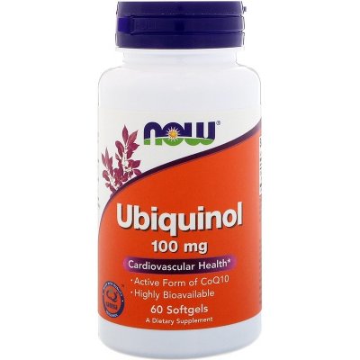 Now Foods Ubiquinol 100 mg 60 tablet