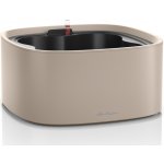 Lechuza Samozavlažovací květináč nízký Pila color 35 cm hnědý – Sleviste.cz