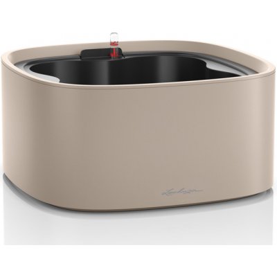 Lechuza Samozavlažovací květináč nízký Pila color 35 cm hnědý – Sleviste.cz