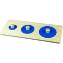 Montessori I040 Puzzle 3 kruhy