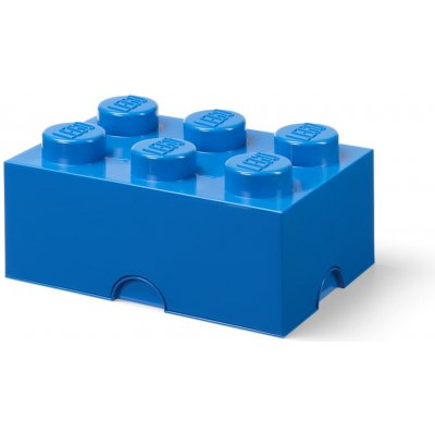 LEGO® box modrá 37.5 cm 25.2 cm 18 cm